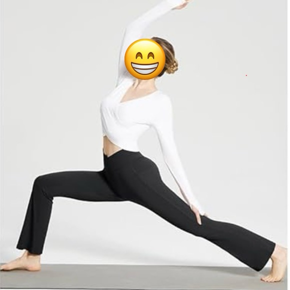 baleaf Women's Flare Leggings with Zipper Pockets - Picture 14 of 15